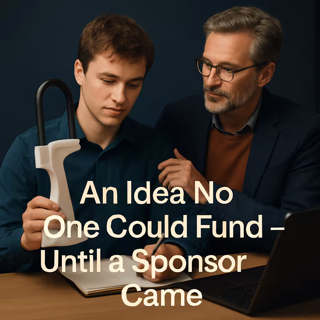 young inventor: How a Sponsor Launched a Young Inventor | Sponza.cz