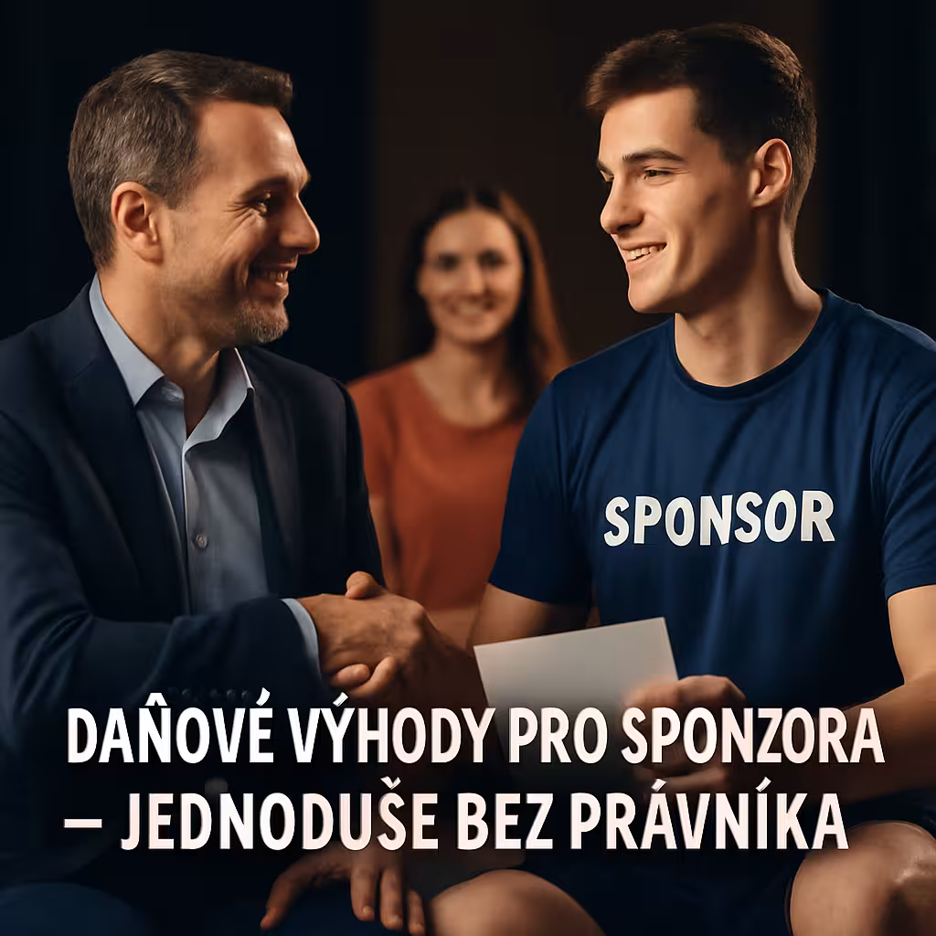 sponzoring: Daňové výhody sponzoringu bez právníka | Sponza.cz