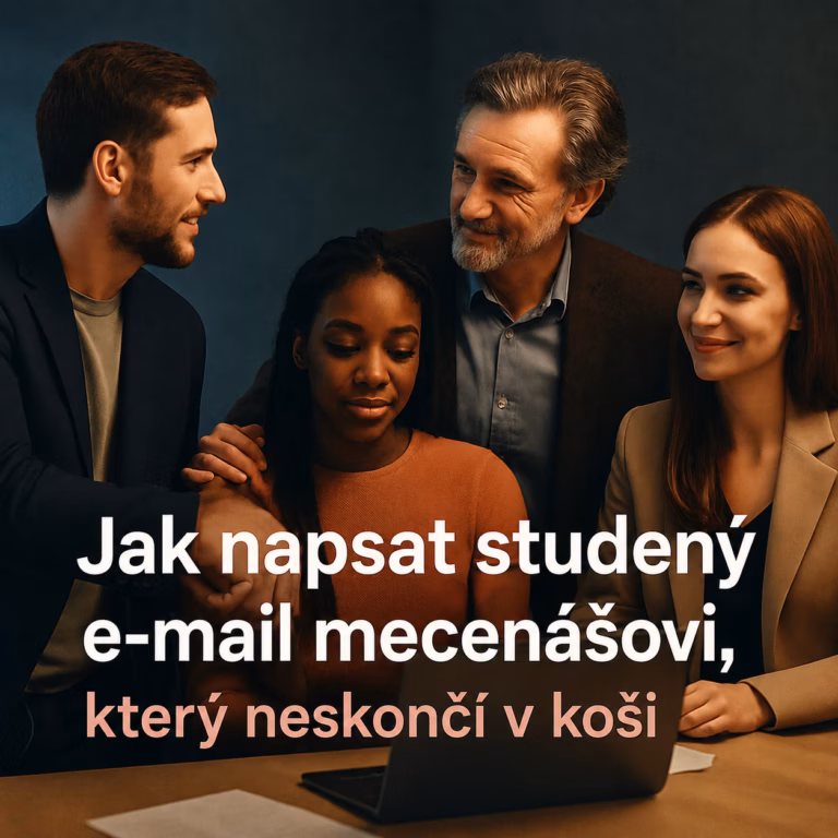 studený e-mail: E-mail mecenášovi, který nešoupne do koše | Sponza.cz