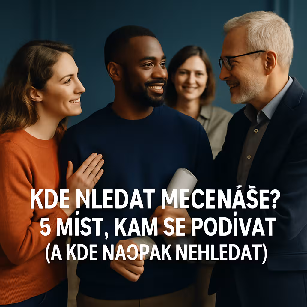 mecenáš: Kde hledat mecenáše: 5 míst, kde začít | Sponza.cz