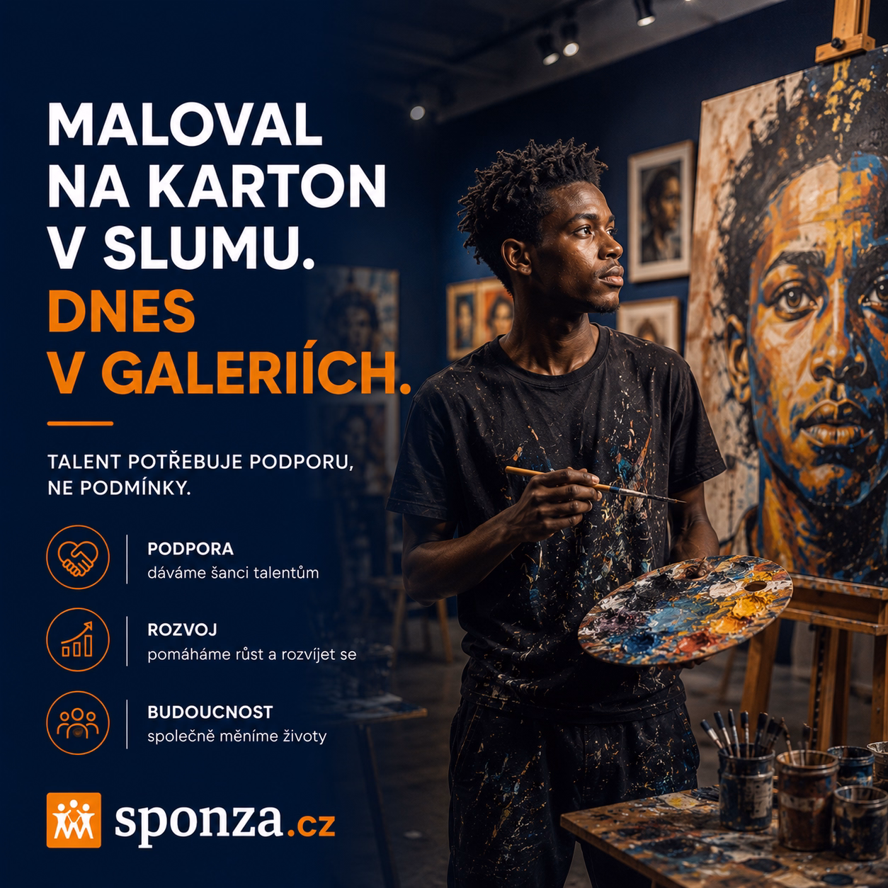 Raje: Z kartonu do galerií: Raje z Dharáví | Sponza.cz