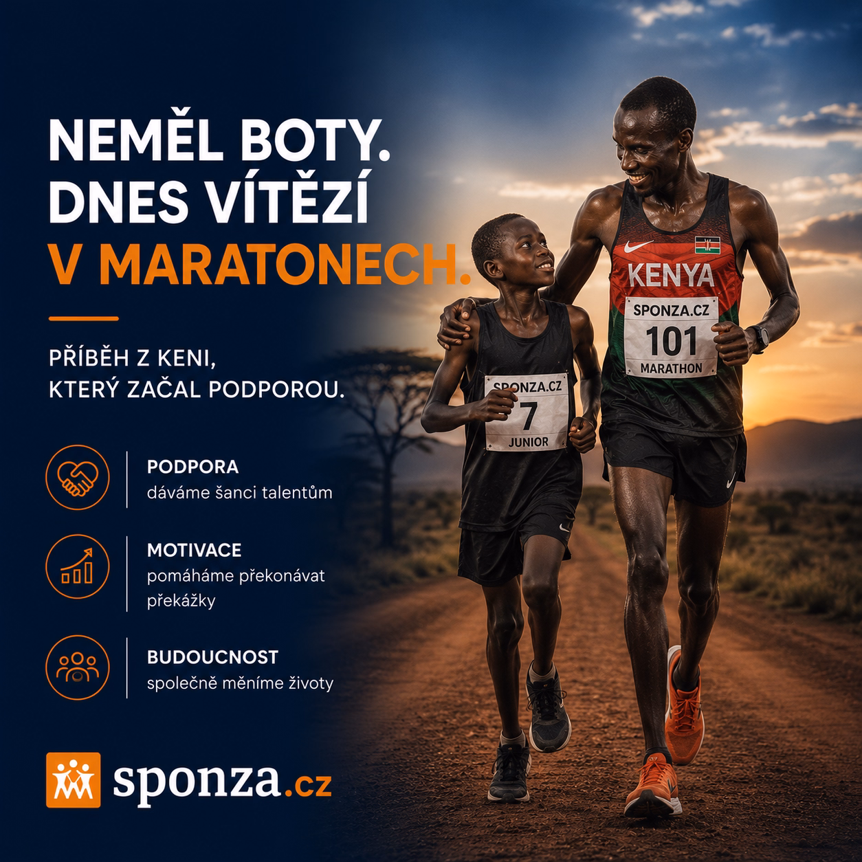 bosý běžec: Z bosého chlapce světový maratonec | Sponza.cz