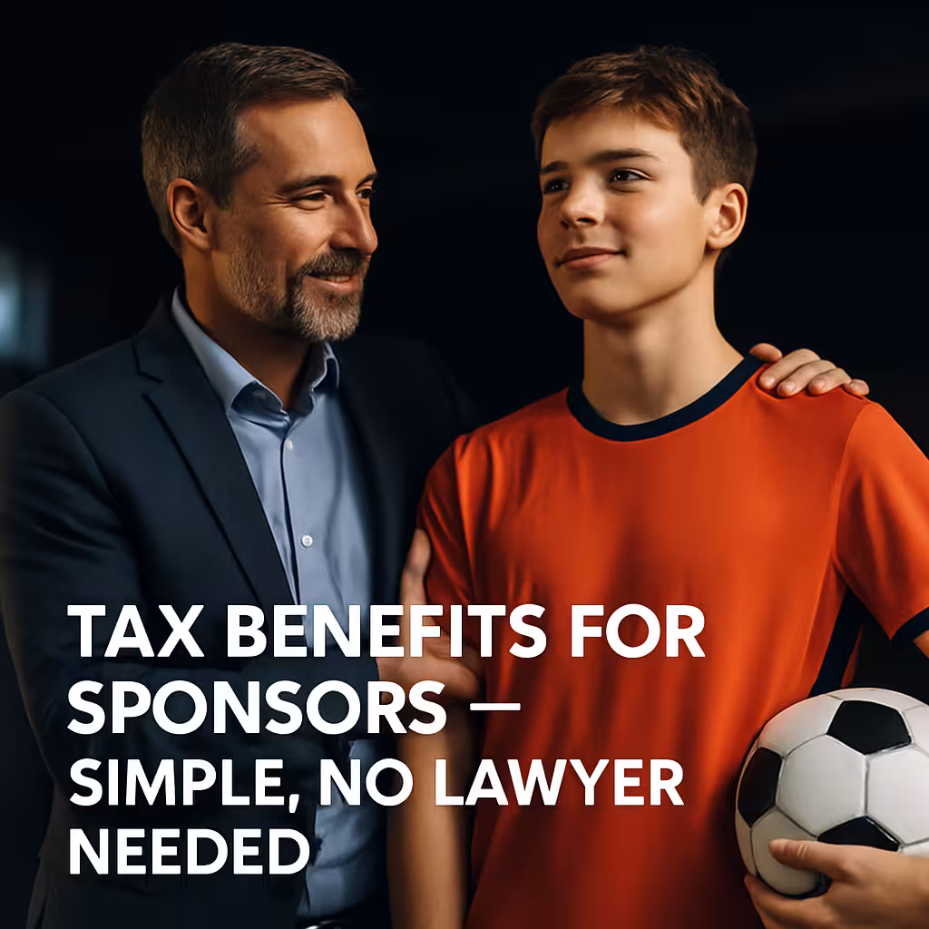 sponsorship tax benefits: Tax Benefits for Sponsors — A Simple Guide Without a Lawyer