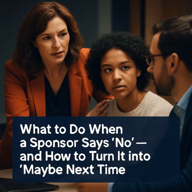 sponsor rejection: When a Sponsor Says No: Turn Rejection into Yes | Sponza.cz