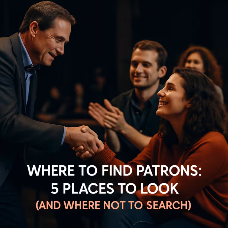 find patrons: 5 Places to Find Patrons (and Where Not to Look) | Sponza.cz